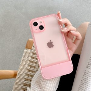 Transparent Case for Apple - iPhone 12, Pink