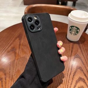 Suede Fabric Case For Apple - iPhone 11 Pro, Black