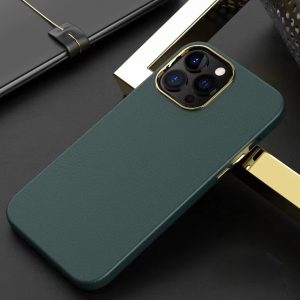Platinum PC Case For Apple iPhone Series - iPhone 12 Pro Max, Green