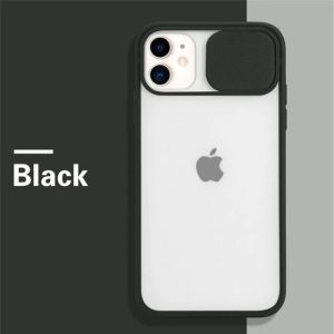 Sliding Camera Protection Case for Apple iPhone Series - iPhone 11, Black