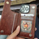 Retro Leather Wallet Case for Apple iPhone Series photo review