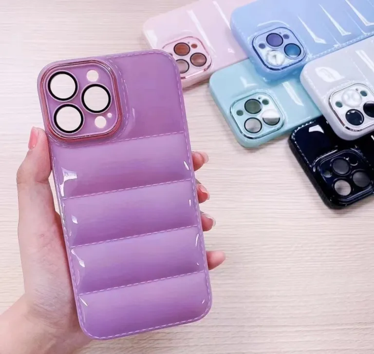 Luxury Puffer Case For Apple iPhone Series
