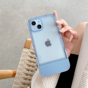 Transparent Case for Apple - iPhone 15 Plus, Blue