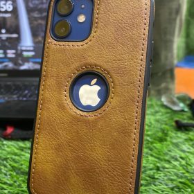 Leather Logo Cut Case for Apple photo review