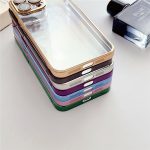 Camera Protection With Luxury Ring Transparent Case For Apple iPhone Series