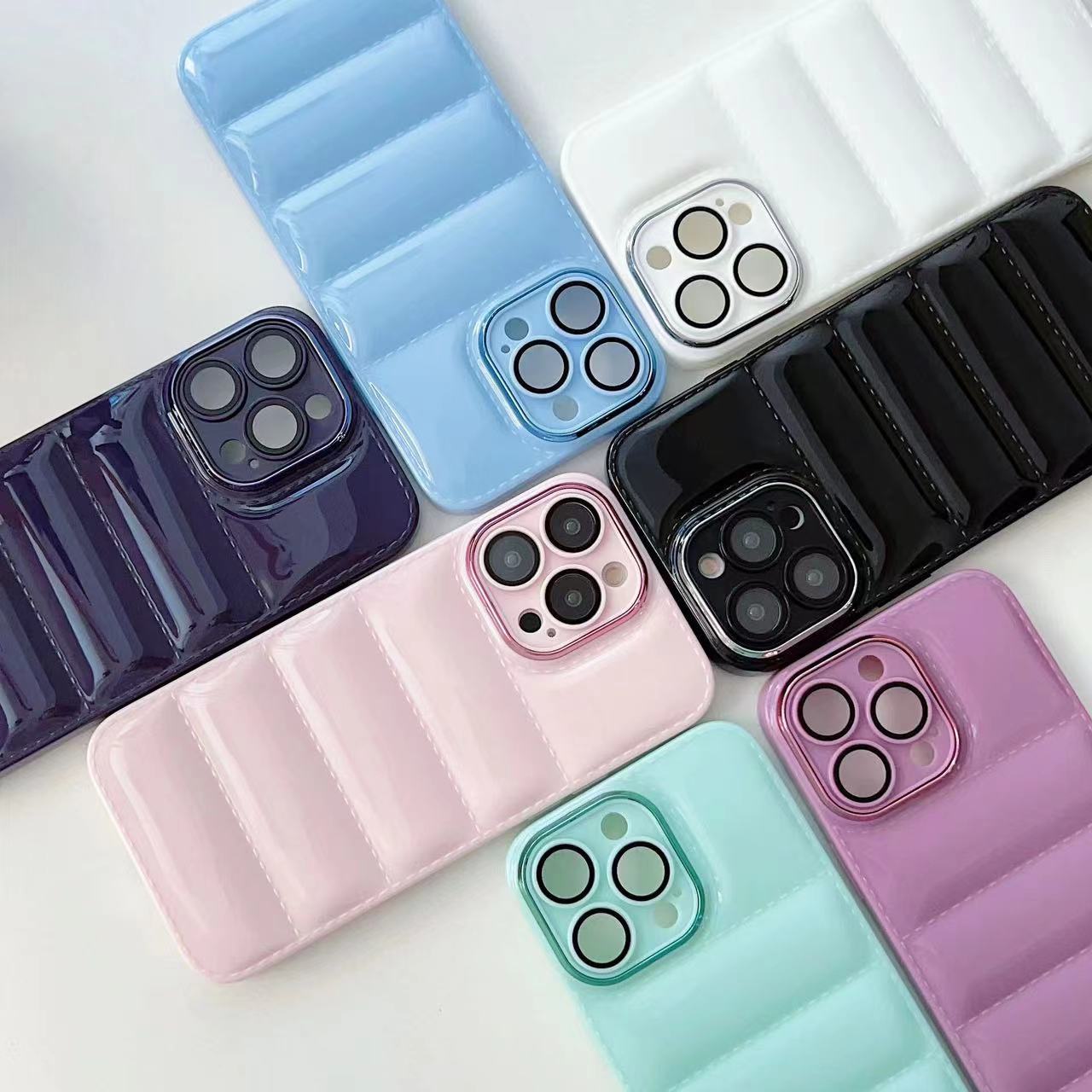 Luxury Puffer Case For Apple iPhone Series – MiniBay