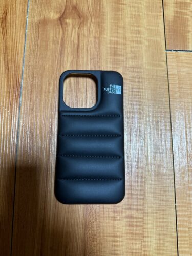 Silicone Puffer Back Cover For Apple iPhone Series photo review