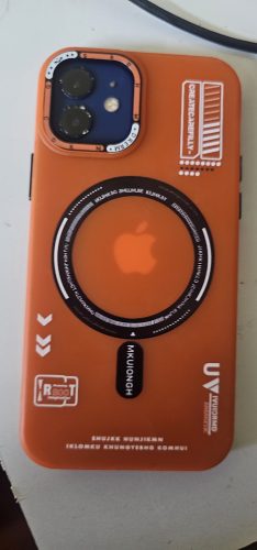 Cyber Clear Frosted Magsafe Case For Apple IPhone Series photo review