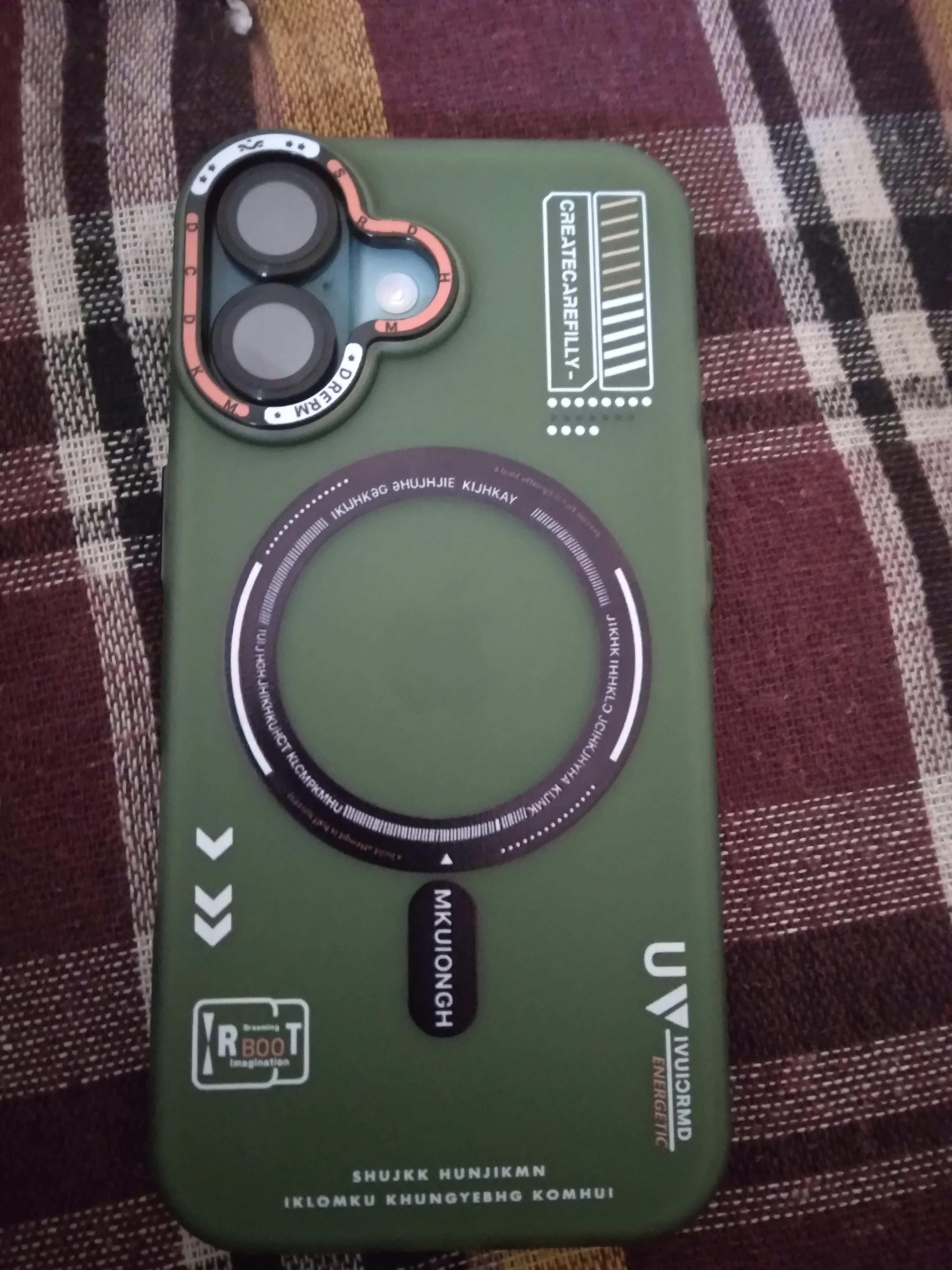 Cyber Clear Frosted Magsafe Case For Apple IPhone Series photo review