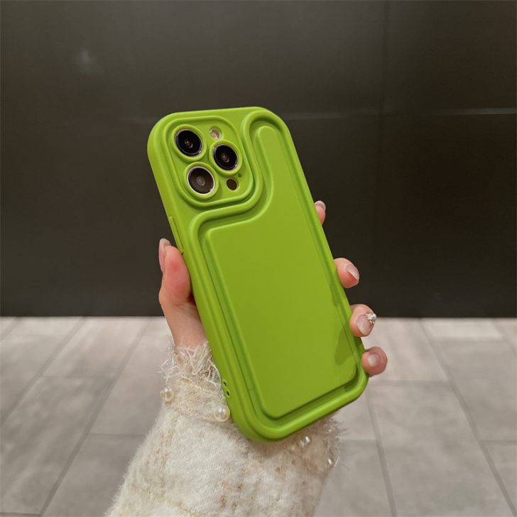 Frosted Silicon Back Case For Apple iPhone Series
