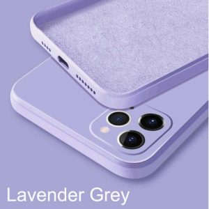 Liquid Silicone Case for Apple - iPhone 6/6S, Lavender Grey
