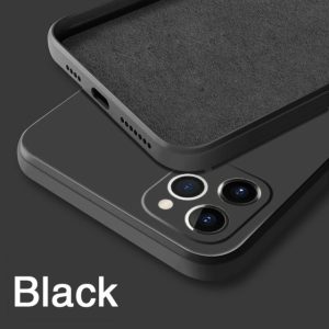 Liquid Silicone Case for Apple - iPhone 6/6S, Black