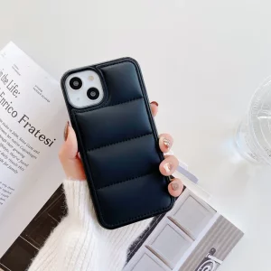 Silicone Puffer Cover For Apple - iPhone 13, Black