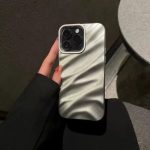 Luxury Wrinkle Pattern Case For Apple IPhone Series