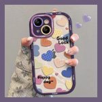Vibrant Hearts Good Luck Case For Apple IPhone Series