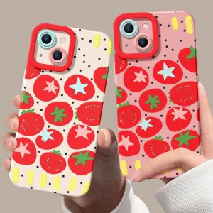 Tomato Pop Case For Apple iPhone Series
