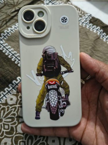 Speed Rider Silicone Case for Apple iPhone Series photo review