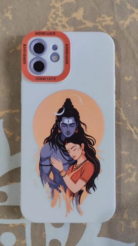 Click to view full screen Divine Embrace Art Silicone Case for Apple iPhone Series photo review