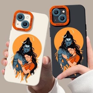 Divine Embrace Art Silicone Case for Apple iPhone Series