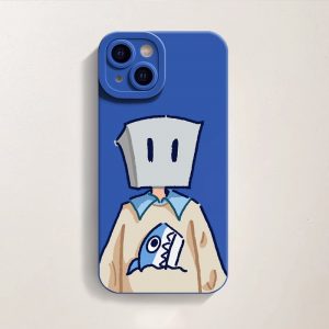 Shark Graphic Silicone Case for Apple iPhone Series