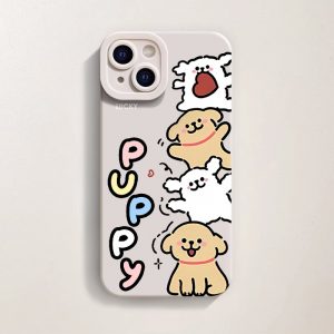 Puppy Playtime Silicone Case for Apple iPhone Series