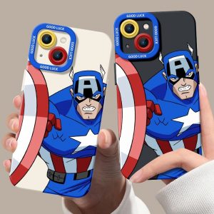 Hero Shield Silicone Case for Apple iPhone Series