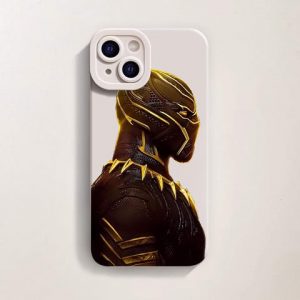 Golden Panther Silicone Case for Apple iPhone Series