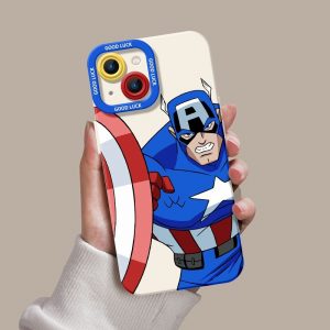 Hero Shield Silicone Case for Apple iPhone Series