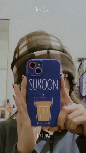 Cozy Chai Moments Silicone Case for Apple iPhone Series photo review