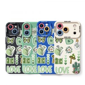 Nature Charm  Silicone Case for Apple iPhone Series