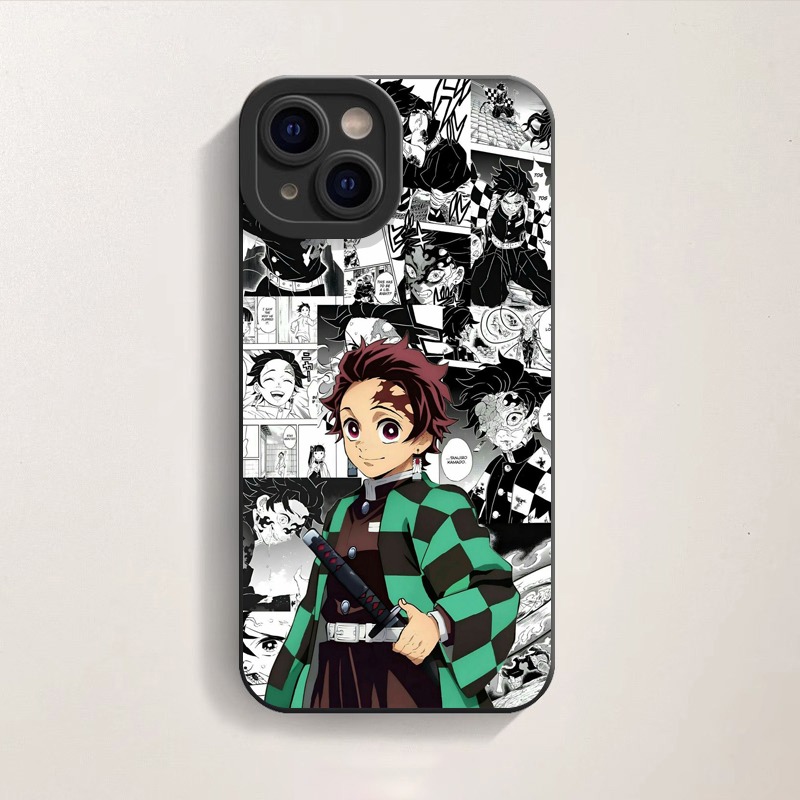 Anime Warrior Manga Collage Silicone Case for Apple iPhone Series – view 2