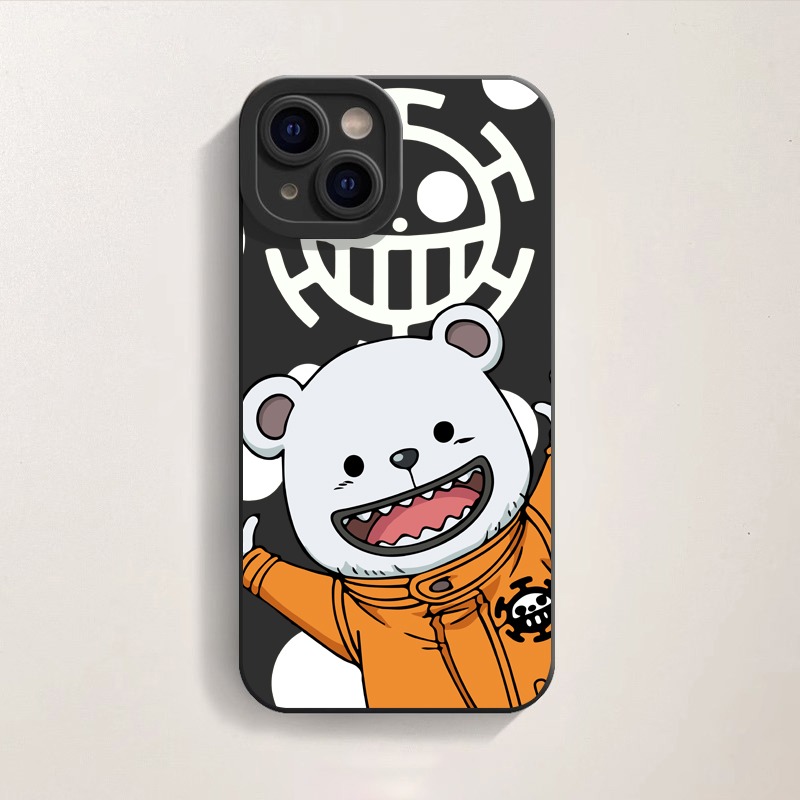 Cheerful Bear Pirate Adventure Silicone Case for Apple iPhone Series – view 5