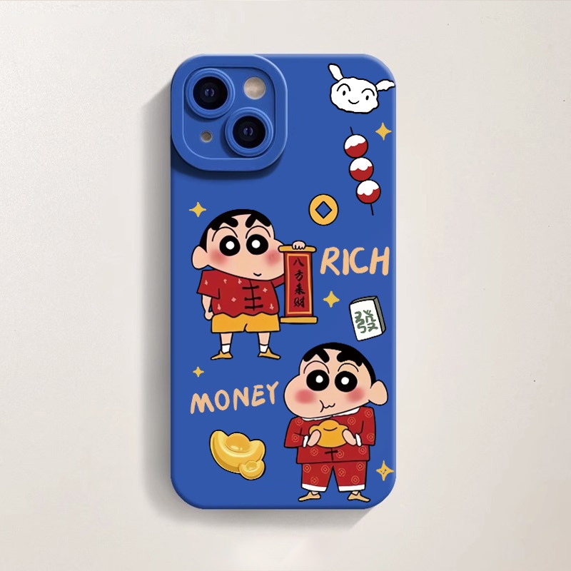 Playful Prosperity Cartoon Silicone Case for Apple iPhone Series – view 4