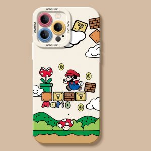 Game Design Silicone Case for Apple iPhone Series