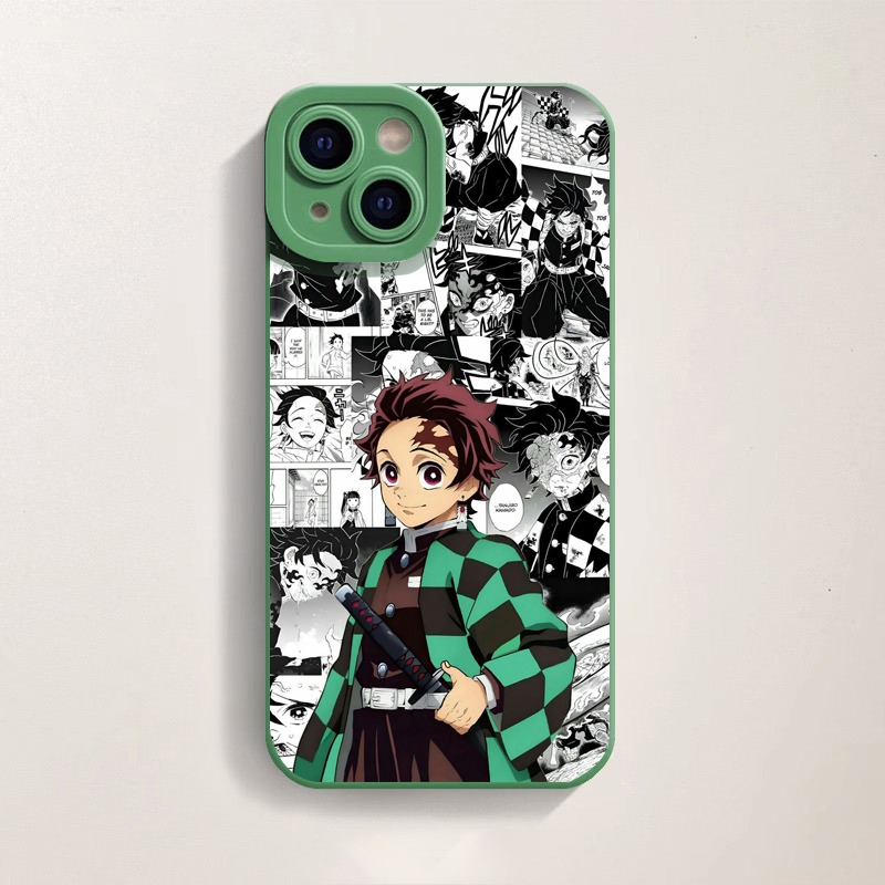 Anime Warrior Manga Collage Silicone Case for Apple iPhone Series – view 1