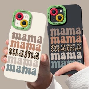 Bold Pattern Silicone Case for Apple iPhone Series