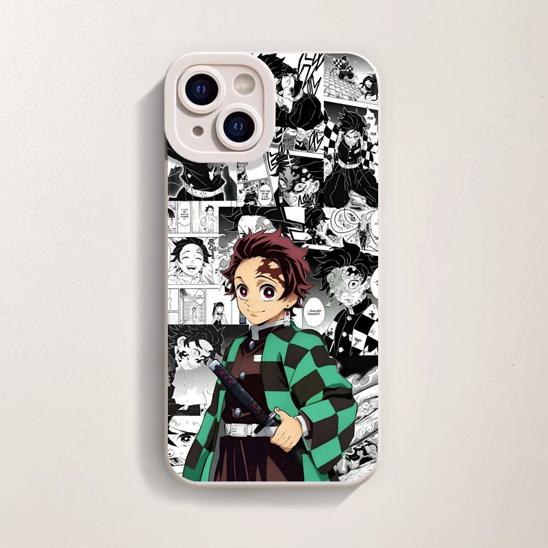 Anime Warrior Manga Collage Silicone Case for Apple iPhone Series – view 4