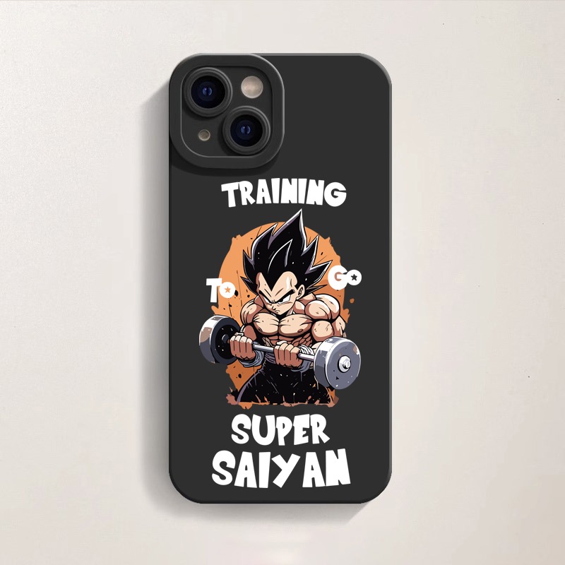 Super Saiyan Workout Warrior Silicone Case for Apple iPhone Series – view 2