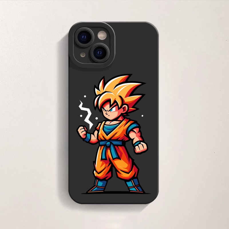 Anime Warrior Power-Up Silicone Case for Apple iPhone Series – view 2