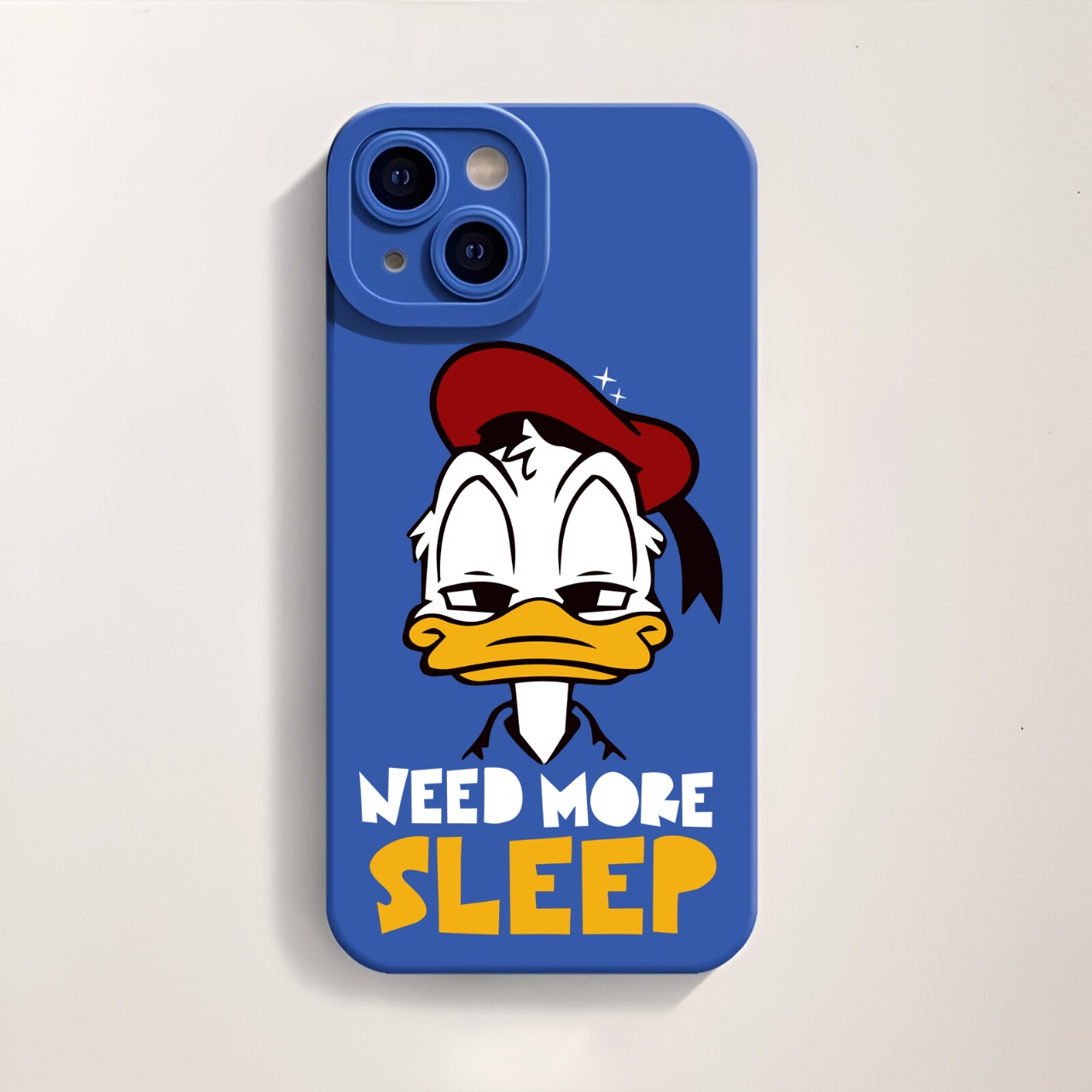 Sleepy Duck Cartoon Vibe Silicone Case for Apple iPhone Series – view 3