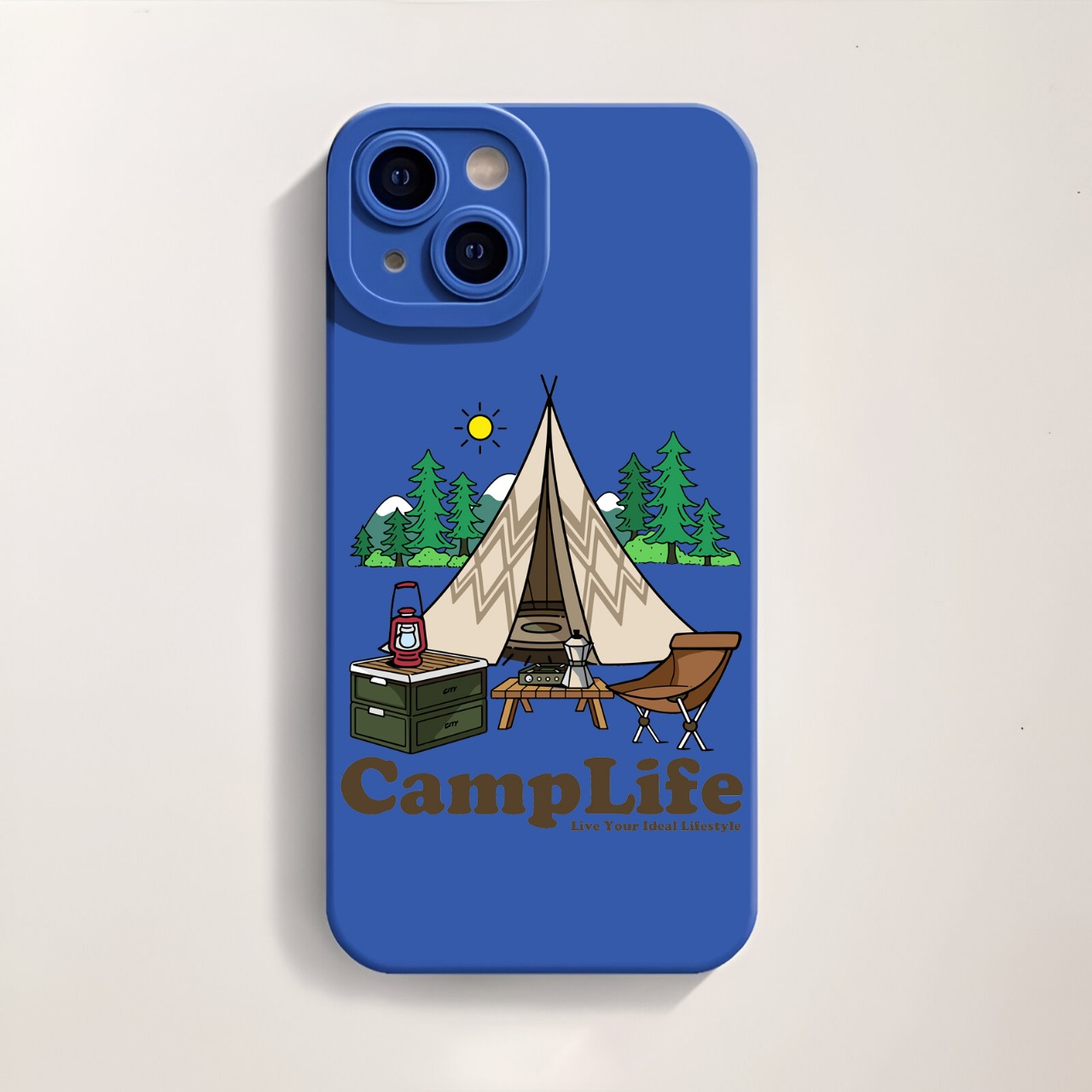 Adventure Awaits CampLife Silicone Case for Apple iPhone Series – view 2