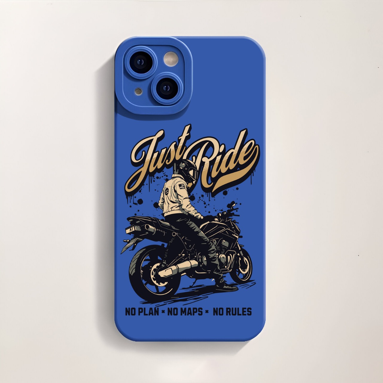 Ride Free Motorcycle Adventure Silicone Case for Apple iPhone Series – view 4