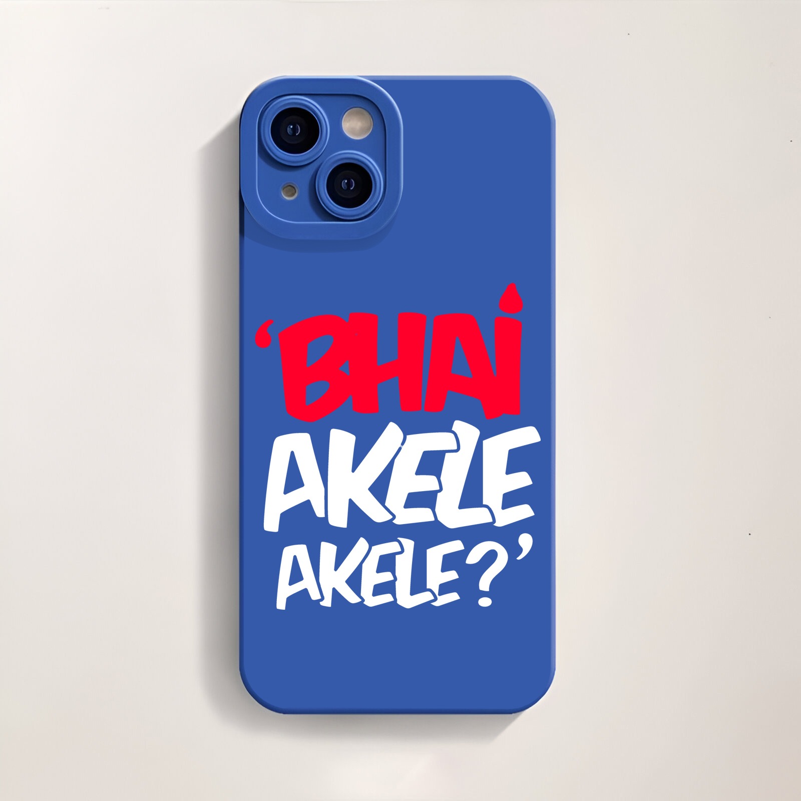 Bold Humor Graphic Silicone Case for Apple iPhone Series – view 3