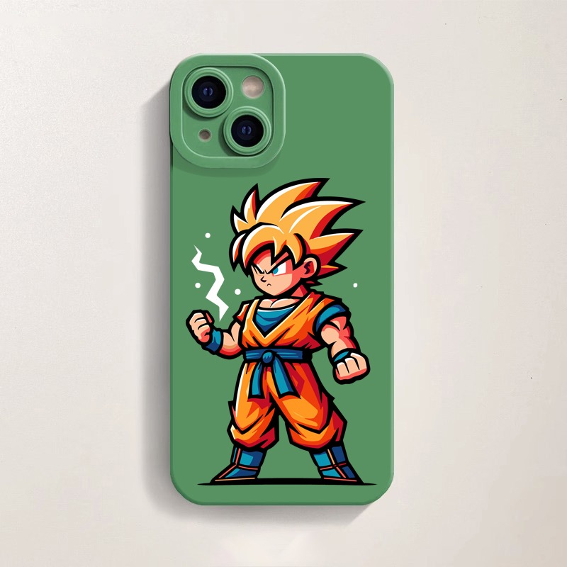Anime Warrior Power-Up Silicone Case for Apple iPhone Series – view 5