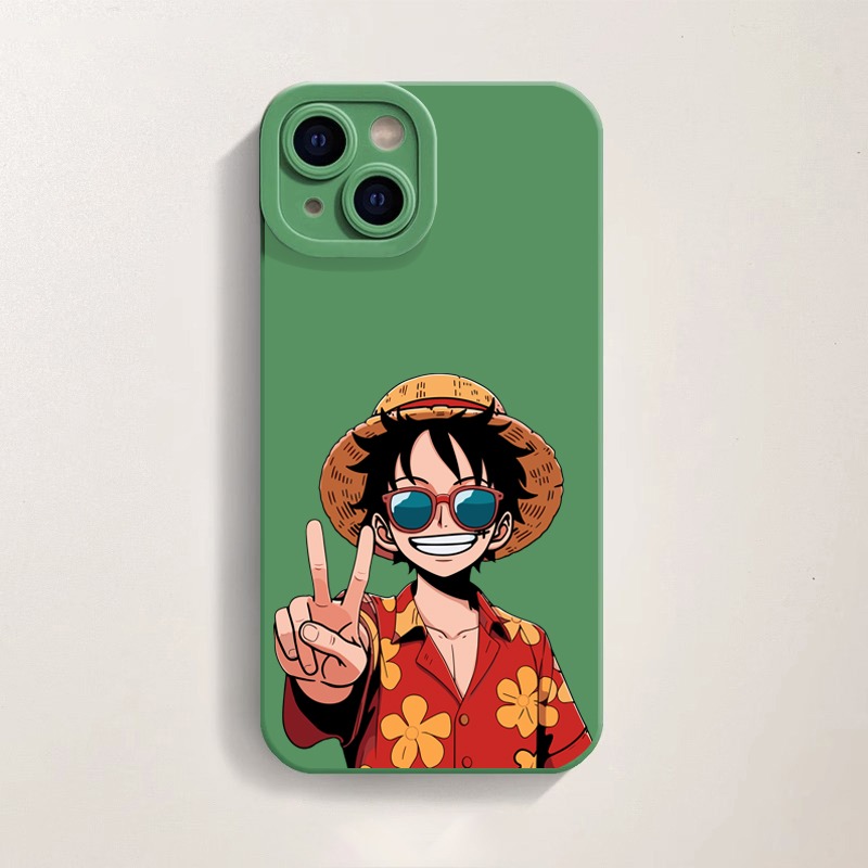 Playful Pirate Straw Hat Silicone Case for Apple iPhone Series – view 5