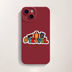 Wanderlust Adventure Graphics Silicone Case for Apple iPhone Series