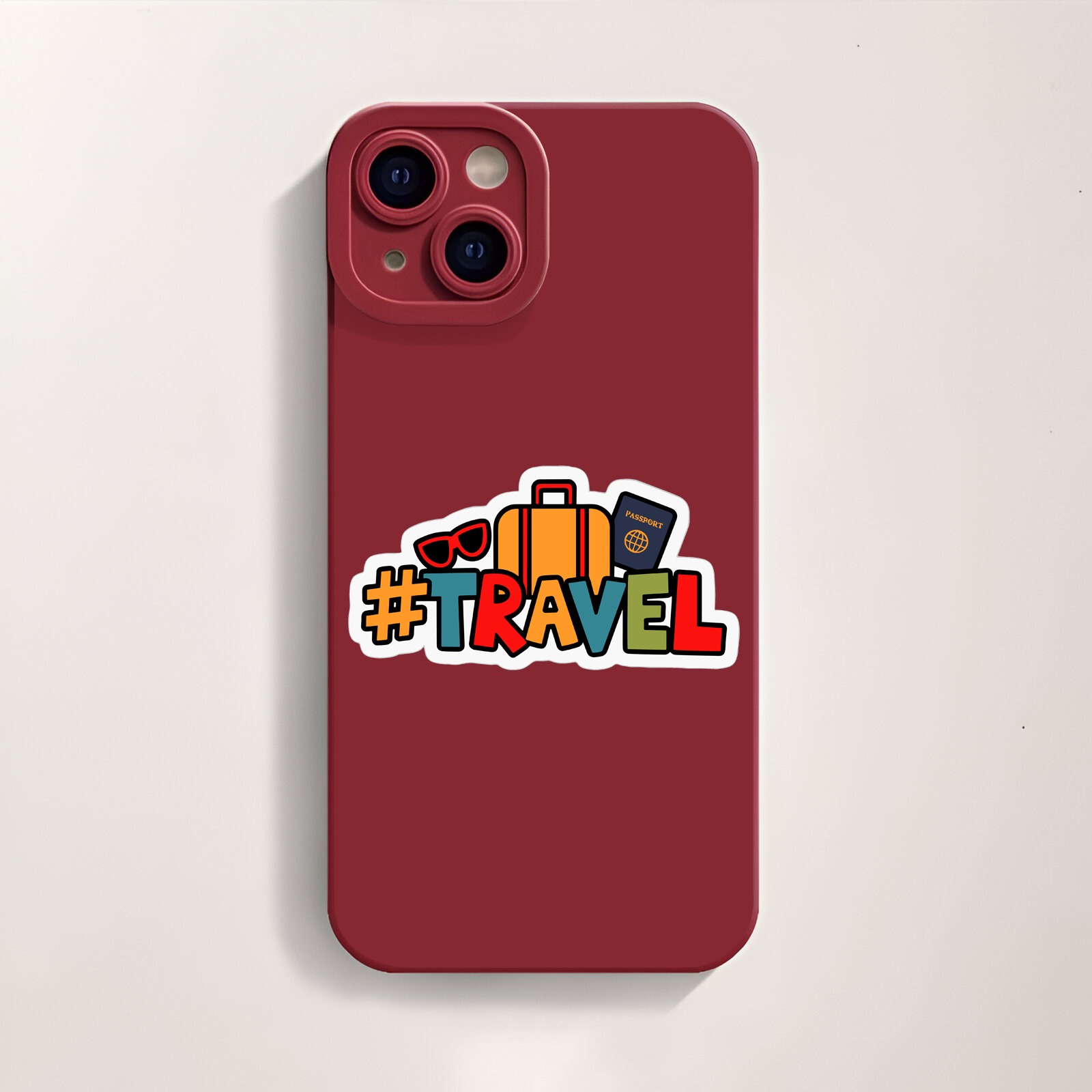 Wanderlust Adventure Graphics Silicone Case for Apple iPhone Series – view 1