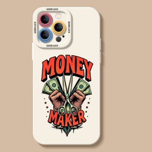 Money Maker Vibe Silicone Case for Apple iPhone Series