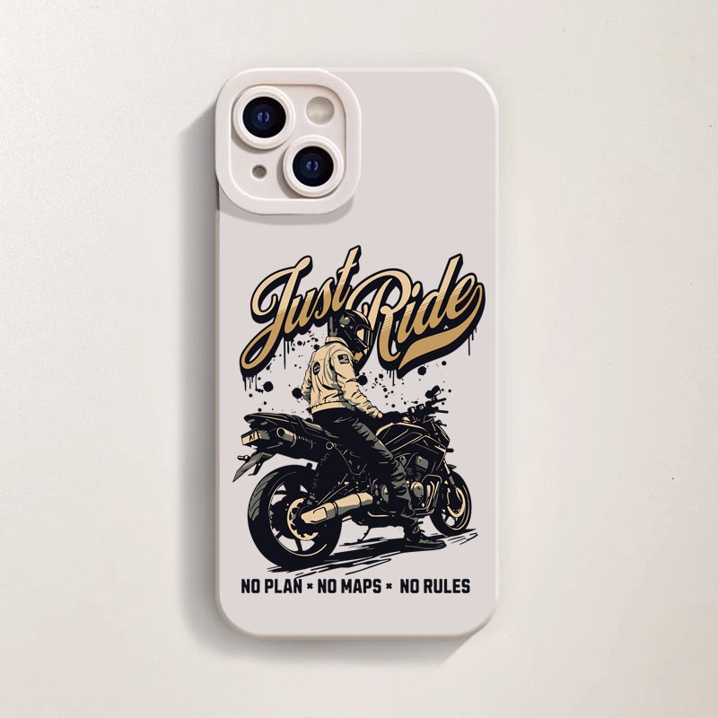 Ride Free Motorcycle Adventure Silicone Case for Apple iPhone Series – view 1