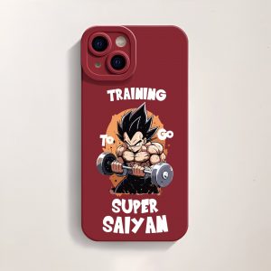 Super Saiyan Workout Warrior Silicone Case for Apple iPhone Series